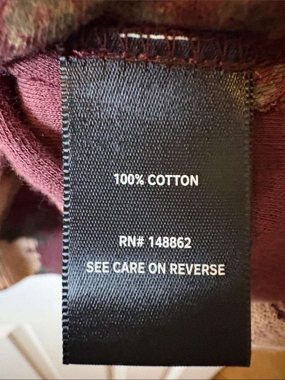 Torrid Long Sleeved 100% cotton Brown‎ Floral Distressed Hem Waffle Knit size 4 - Picture 3 of 5